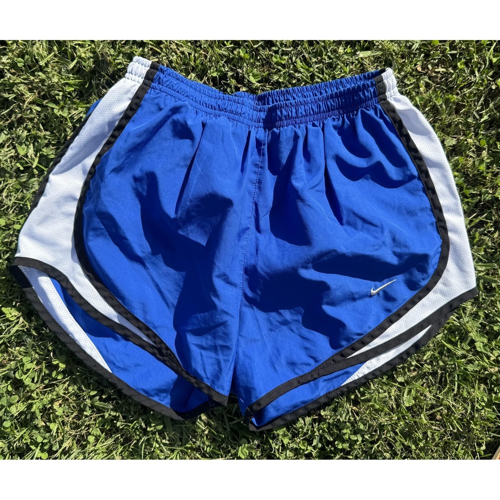 Nike Womens Dri-FIT Tempo Shorts Royal Blue Running Gym 716453-464 Size S